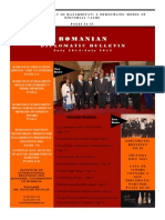 ROMANIAN DIPLOMATIC BULLETIN-ROMANIA IN INTERNATIONAL RELATIONS