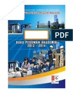 Pedoman Akademik 2013-2014 D3 Teknik Kimia PDF