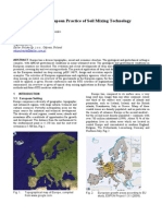 2005 Regional Report Europe soil mixing