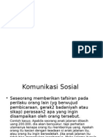 Komunikasi sosial