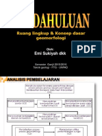 Geomorfologi 1