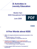 IEEE Activities in Pre University Education