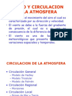 Circulación de La Atmósfera