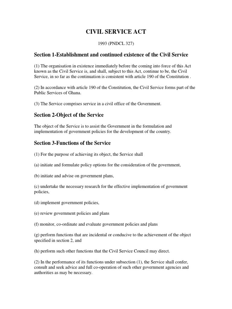 Civil Service Law PDF Oath Of Office Virtue