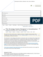 The Strategy Game Designer's Constituti...Gn - Articles - Articles - GameDev