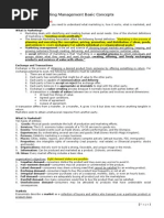 Download Marketing Management MBA Lecture Notes 2010 Chapter 1 Concepts in Marketing Management by Ehab Mesallum SN28109800 doc pdf