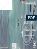 Acţiuni Urgente În Justiţie. Ordonanţa Preşedinţială - Teorie Şi Practică Judiciară - C.crişu - 2002