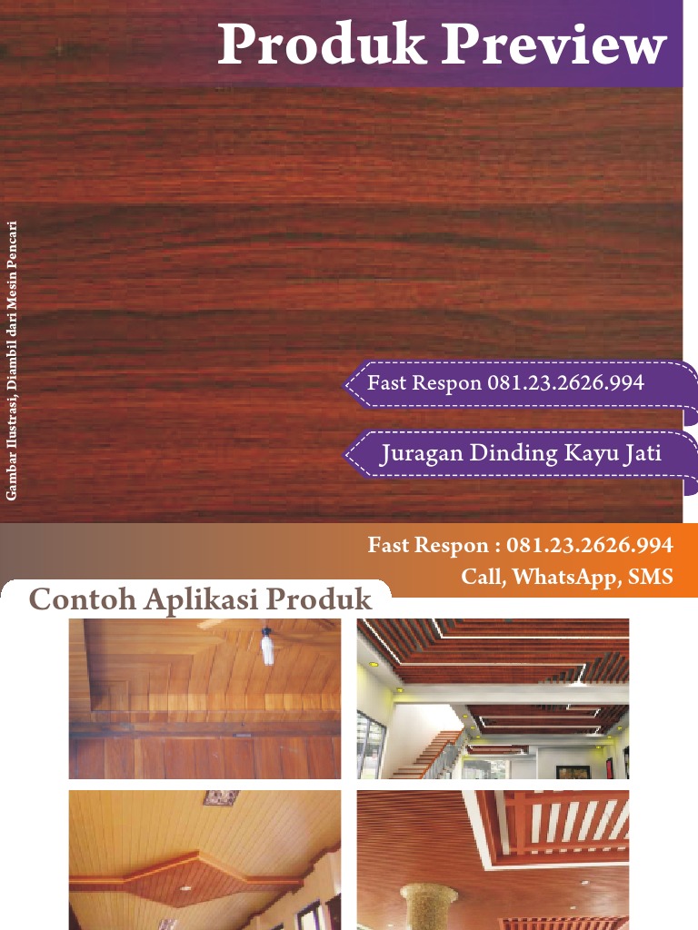 Harga Plafon  Kayu  Jati  Harga Plafon  Kayu  Minimalis 