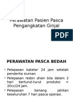 Perawatan Pasien Pasca Pengangkatan Ginjal