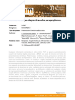 Tecnicas de Imagen Diagnóstica en Paragancliomas