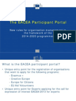 Participant Portal Eform