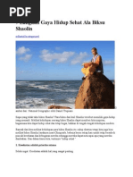 Download 7 Langkah Gaya Hidup Sehat Ala Biksu Shaolin by Yuda Brilyan SN281112638 doc pdf