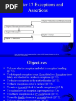 Chapter 17 Exceptions and Assertions