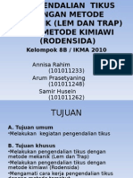 Cara Mengendalikan Tikus dengan Metode Mekanik dan Kimiawi