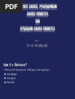 Perkembangan Bahasa Indonesia PDF