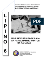 03 - Mga Ingklitik Pagkilalal Sa Pangunahing Puntos Sa Pahayag