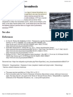 Wikipedia - Superficial Vein Thrombosis (CHECKED)