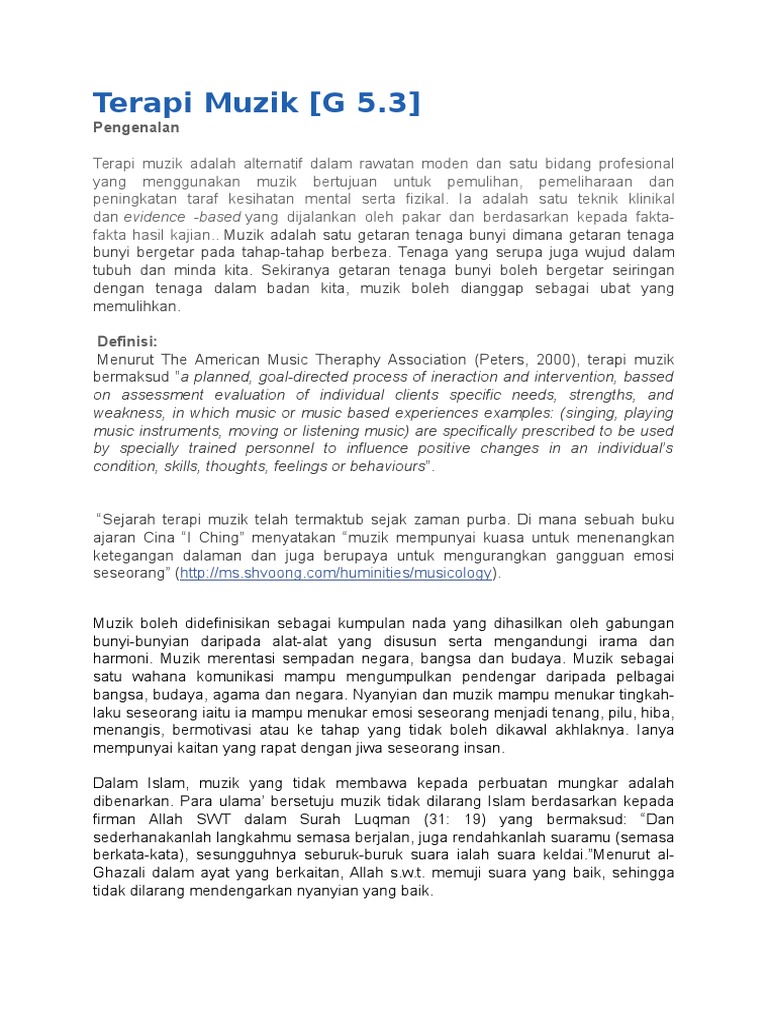 Terapi Muzik  PDF