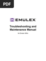 Emulex Troubleshooting