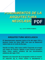 Fundamentos de La Arquitectura Neoclasicista