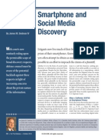 A Post-Riley Analysis: Smartphone and Social Media Discovery