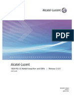 Alcatel-Lucent 1830 PSS-32 RAMAN Amplifier and EDFA Release 2.0.0 User Guide