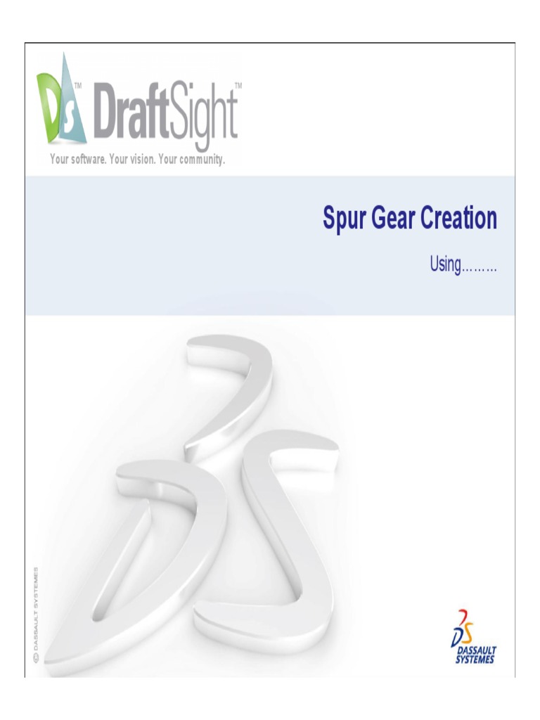 Spur Gear Calculator PDF
