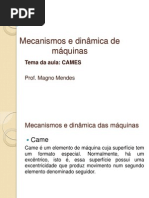 Mecanismos e din+ómica de maquinas, Prof. Magno