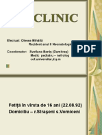 Caz Clinic Pediatria