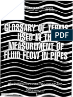 Fluid Flow - Glossary of Terms