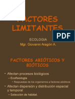 Clase Vii Curso Ecologia Pregrado Vi Factores Limitantes