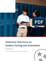 TN Task Force On Student Testing and Assessment Full Report