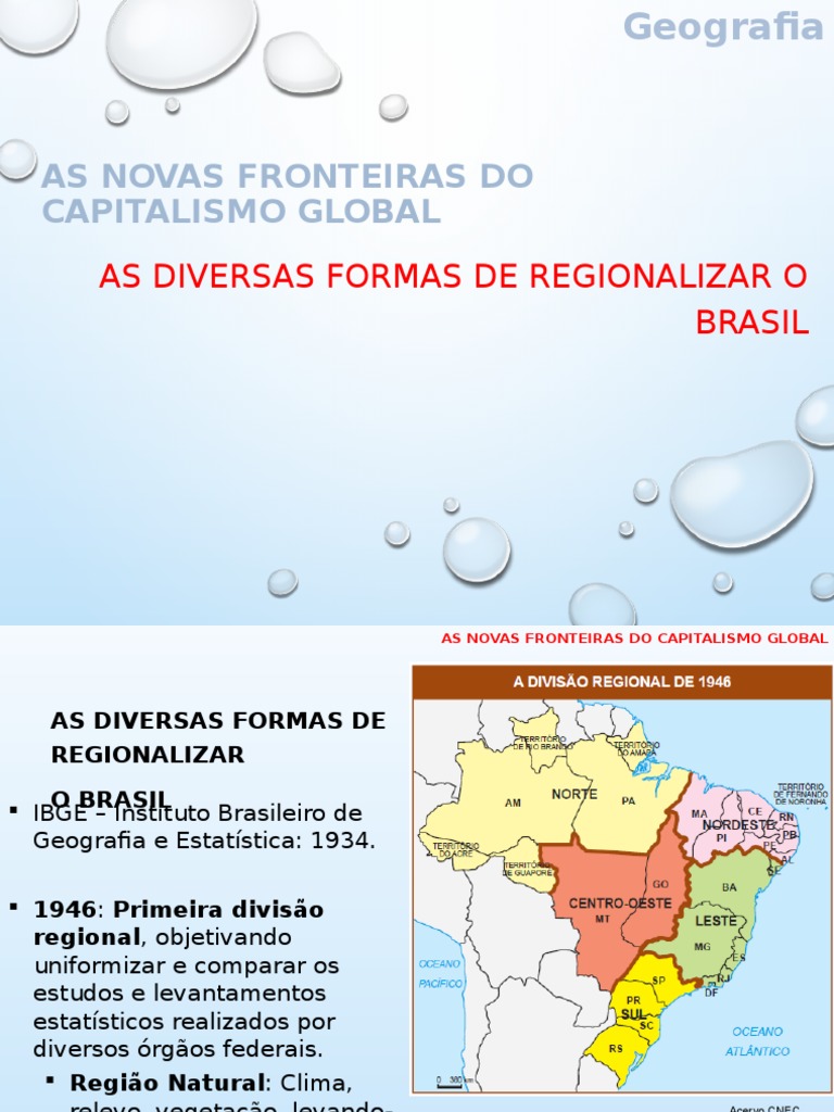 As Diversas Formas de Regionalizar o Brasil | PDF | Brasil | Geografia