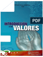 INTRODUCCION A LOS VALORES