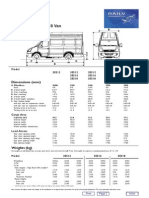 35S12/14/18 Van Specifications