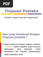 Contoh Tinjauan Pustaka