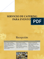Servicio de Catering para Eventos