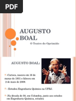 Augusto Boal - Apresentação Grupo