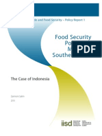 Food Security Policies Indonesia