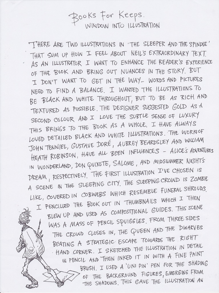 Books For Keeps: Window Into Illustration With Chris Riddell! | PDF