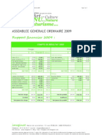 Rapport Financier A.G. Imaginat