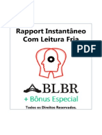 Rapport Instantâneo Leitura Fria