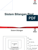 1 Sistem Bilangan Real