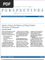 Intuitive Eating in Treatment of Eating Disorders by Evelyn Tribole, MS, RD