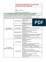 Factores Desencadenantes y Condicionantes