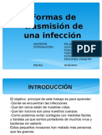 Formas Transmision Infeccion Grupo 3