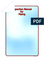 Inspection Manual for Piping