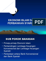 Materi Kuliah, Ekonomi Islam Dan Perbankan Syariah