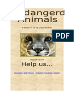 693 Endangered Animals Webquest