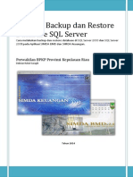 Tutorial Restore Dan Backup - Database Ke Microsoft SQL Server